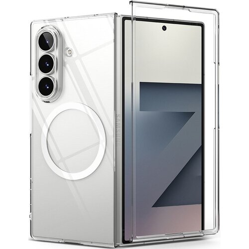 Etui RINGKE Slim Magnetic MagSafe do Samsung Galaxy Z Fold 7 Przezroczysty