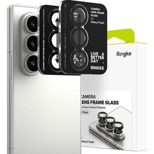 Nakładka na obiektyw RINGKE Camera Frame Protector do Samsung Galaxy Z Fold 7 (2 szt.)