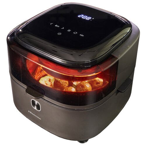 Air Fryer Frytkownica beztłuszczowa HISENSE HAF1350DR 6.7l z okienkiem do obserwacji postępów gotowania