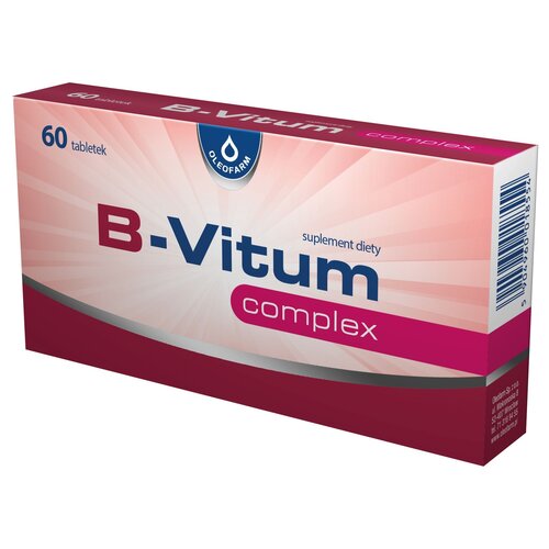 Kompleks witamin OLEOFARM B-Vitum Complex (60 tabletek)