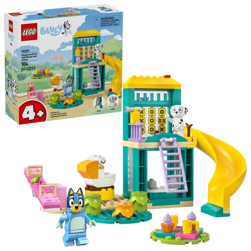 LEGO 11201 Bluey Blue i Łatka na placu zabaw