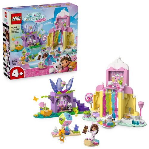 LEGO 11205 Gabby's Dollhouse Łakociowa Góra i Kiciowy Ogródek