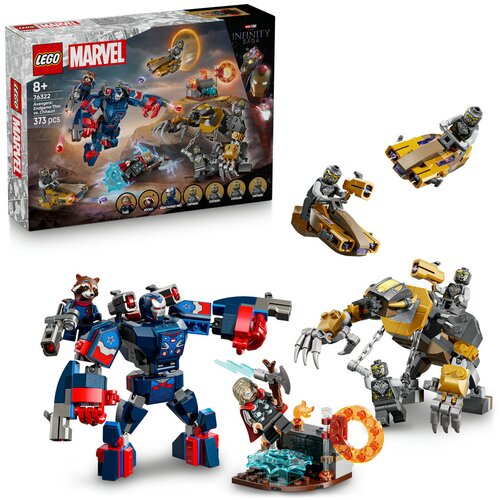LEGO 76322 Marvel Avengers: Koniec gry Thor kontra Chitauri