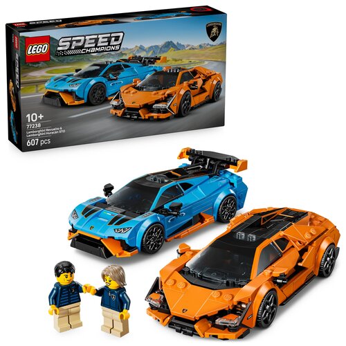 LEGO 77238 Speed Champions Lamborghini Revuelto i Huracán STO