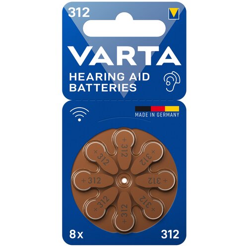 Baterie PR41 VARTA 312 (8 szt.)