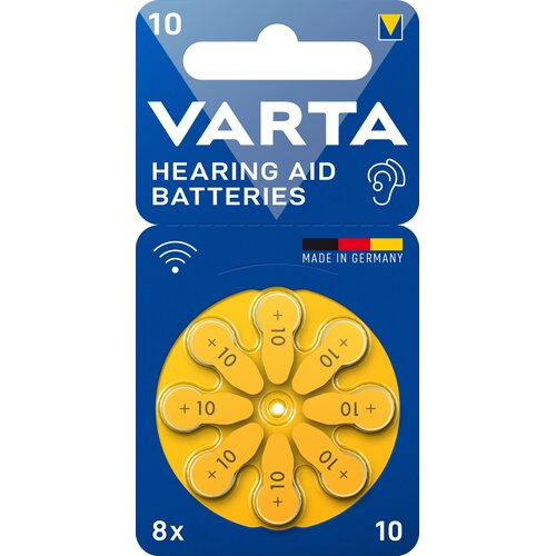 Baterie do aparatu słuchowego VARTA 10 PR70 (8 szt.)