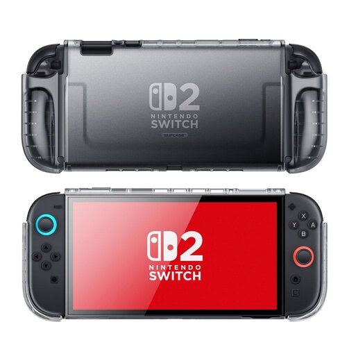 Etui SUPCASE Crystal do Nintendo Switch 2 Czarny