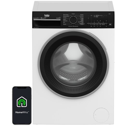 Pralka BEKO B3WFU58415WBPBS B300 8kg 1400 obr StemCure Silnik Inwerterowy A OptiSense