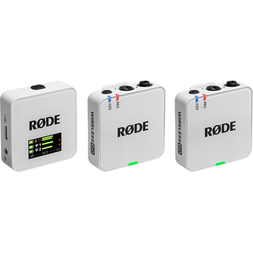 System bezprzewodowy RODE Wireless Go III Biały