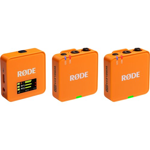 System bezprzewodowy RODE Wireless Go III Pomarańczowy