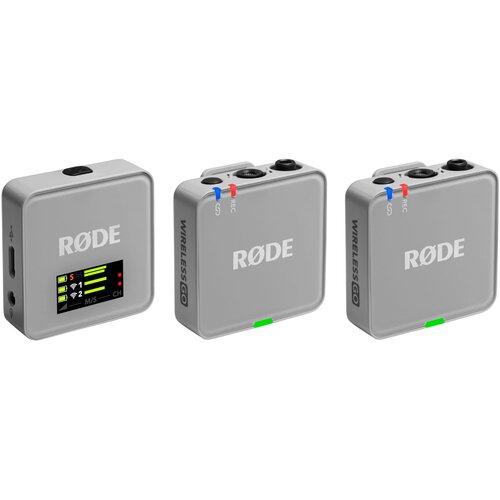 System bezprzewodowy RODE Wireless Go III Szary