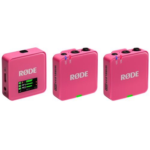 System bezprzewodowy RODE Wireless Go III Różowy