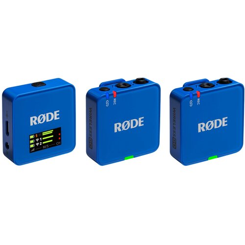 System bezprzewodowy RODE Wireless Go III Niebieski