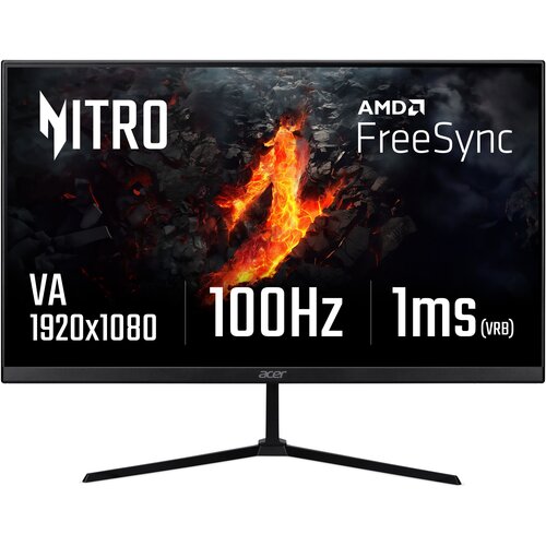 Monitor ACER Nitro QG240YH3BIX 23.8" 1920x1080px 100Hz 1ms [VRB]