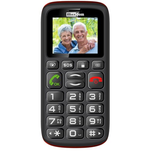 Telefon MAXCOM MM428 Czarny