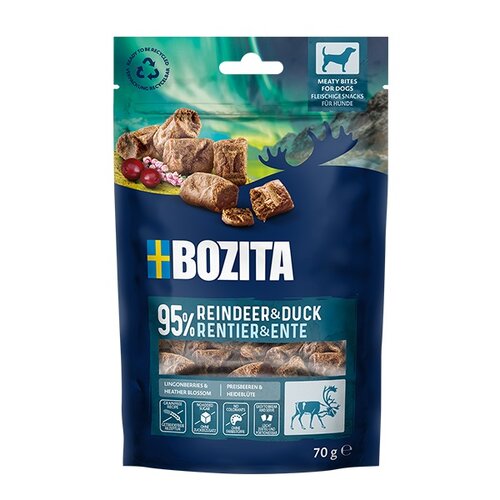 Przysmak dla psa BOZITA Meaty Bites Renifer z kaczką 70 g
