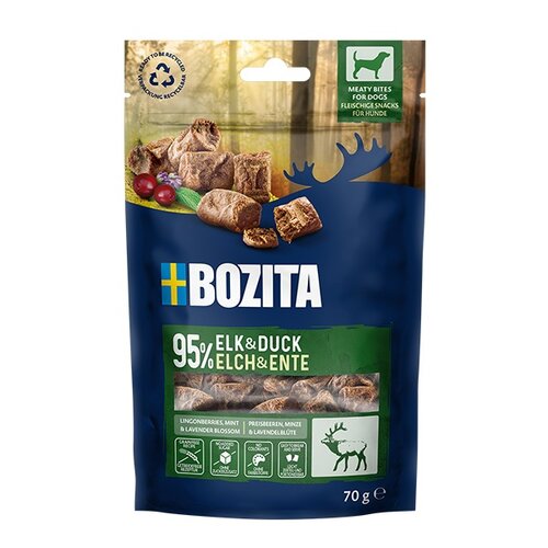 Przysmak dla psa BOZITA Meaty Bites Łoś z kaczką 70 g