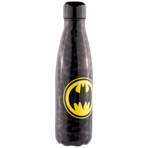 Butelka stalowa CORIEX Batman Czarny