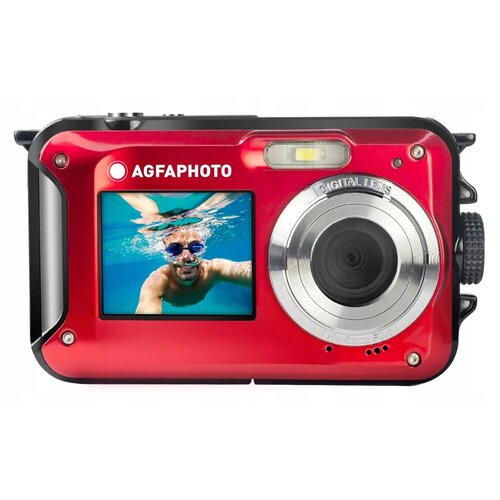 Aparat AGFAPHOTO WP8000 Czerwony, 20Mpix, Full HD