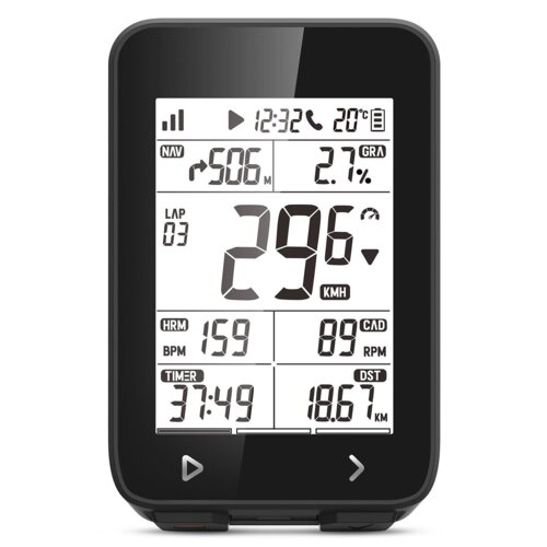 Nawigacja rowerowa IGPSPORT GPS IGS320 Podświetlany