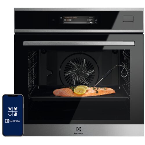 Piekarnik ELECTROLUX EOB9S31WX SteamBoost Elektryczny parowy Srebrno-stalowy A++