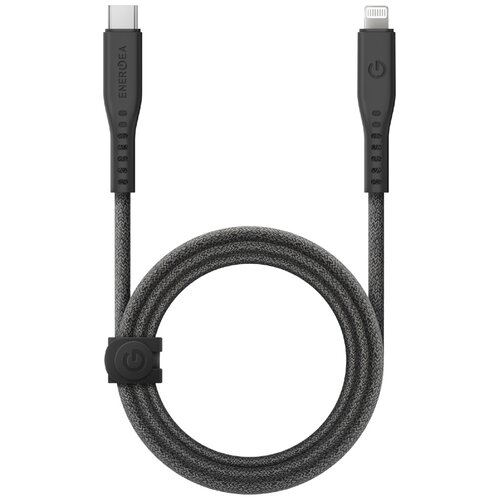 Kabel USB-C - Lightning ENERGEA Flow MFi 60W 1.5 m Czarny