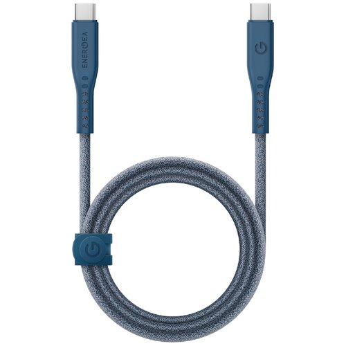 Kabel USB-C - USB-C ENERGEA Flow MFi 240W 1.5 m Niebieski
