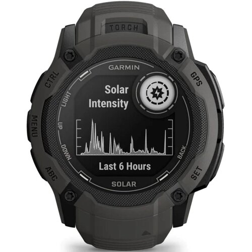 Smartwatch GARMIN Instinct 2X Solar Grafitowy