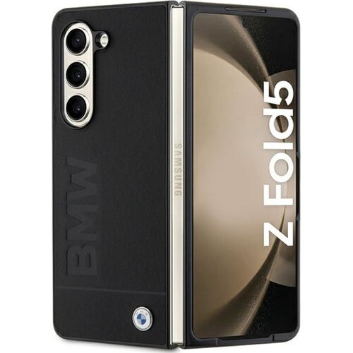 Etui BMW Signature Logo Imprint do Samsung Galaxy Z Fold 5 Czarny