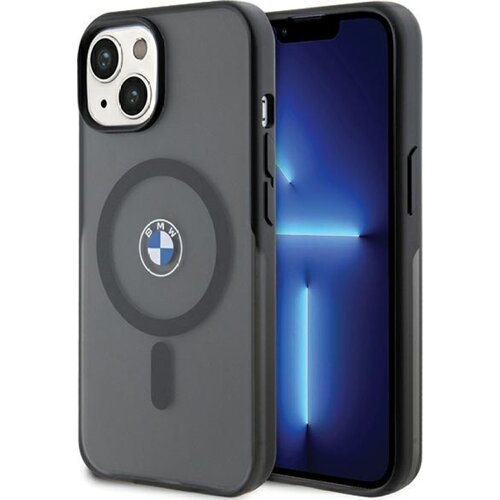 Etui BMW IML Signature MagSafe do Apple iPhone 14 Plus/15 Plus Czarny
