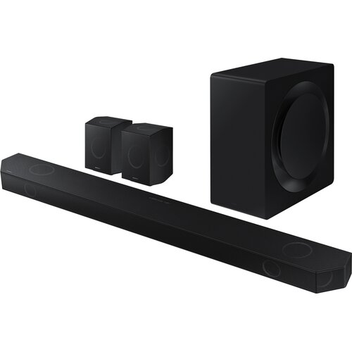 Soundbar SAMSUNG HW-Q990D EN Czarny 11.1.4-kanałowy, Bezprzewodowy Subwoofer, Wi-Fi, BT, AirPlay2, HDR10+, HDMI eARC