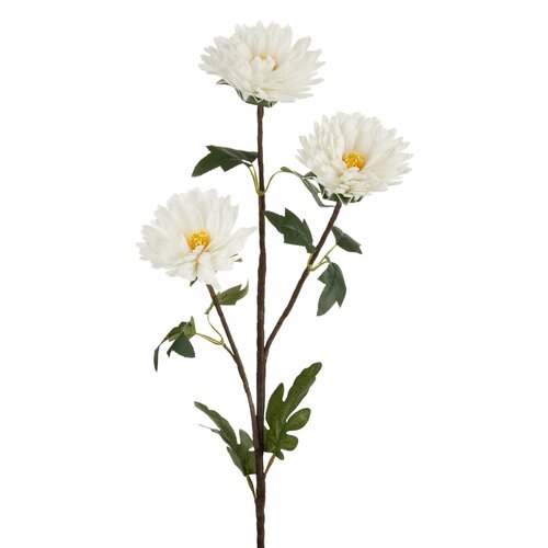 Kwiat dekoracyjny EUROFIRANY Flore 470824 Biały