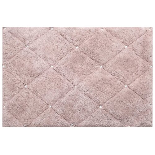 Dywanik łazienkowy Chic 387467 Prostokątny Ciemnoróżowy