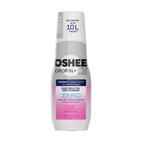 Hydrokoncentrat OSHEE DROP IN Zero elektrolity i witaminy 500 ml