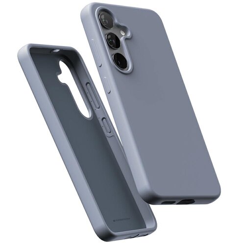 Etui MERCURY Pure MagSafe Silicone do Samsung Galaxy S25+ Lawendowy