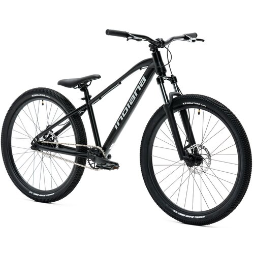 Rower górski MTB INDIANA X-Dirt 1.0 M14 26 cali męski Czarny mat