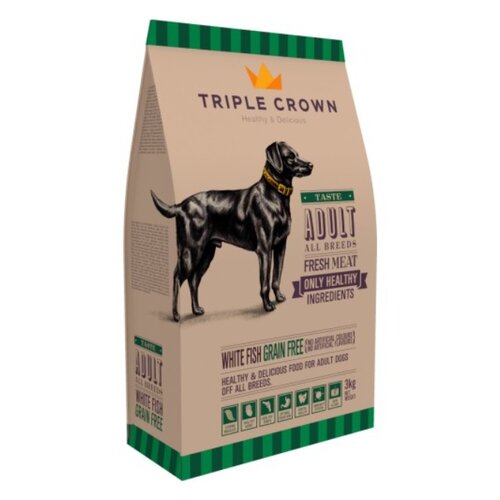 Karma dla psa TRIPLE CROWN Tasteful Grain Free Biała ryba 3 kg