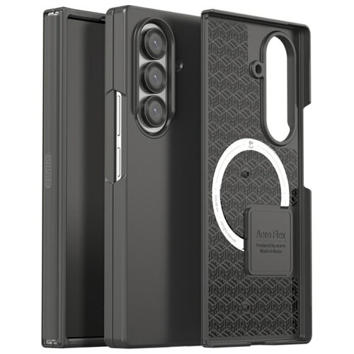 Etui ARAREE Aero Flex M MagSafe do Samsung Galaxy Z Fold 7 Czarny