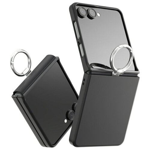 Etui ARAREE Aero Flex R Reast-Grip Ring do Samsung Galaxy Z Flip 7 Czarny