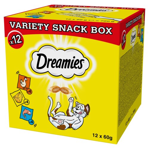 Przysmak dla kota DREAMIES Mix smaków (12 x 60 g)