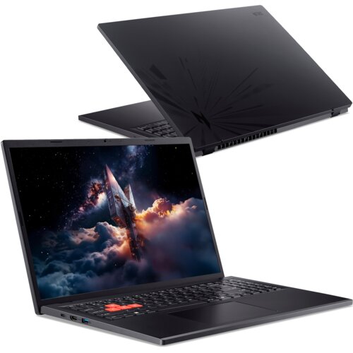 Laptop ACER Nitro Lite 16 NL16-71G-56LP 16" IPS 165Hz i5-13420H 16GB RAM 512GB SSD GeForce RTX3050 DLSS 3 Windows 11 Home