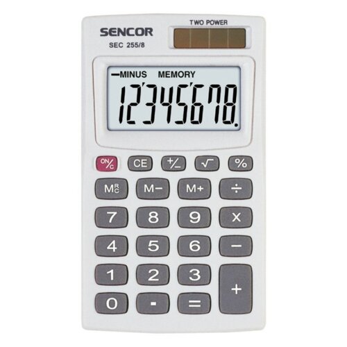 Kalkulator SENCOR SEC 255/8