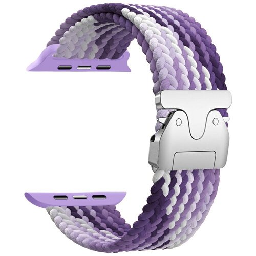 Pasek BELINE Woven Nylon Parachute do Apple Watch 38/40/41 mm Fioletowy