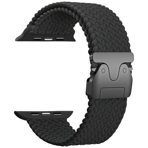 Pasek BELINE Woven Nylon Parachute do Apple Watch 42/44/45/49mm Czarny