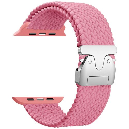 Pasek BELINE Woven Nylon Parachute do Apple Watch 38/40/41 mm Różowy