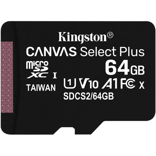 Karta pamięci KINGSTON Canvas Select Plus microSDXC 64GB