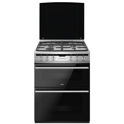 Kuchnia AMICA 617DGE2.33HZPTADPAN(XX) Timer Double Cavity - dwa piekarniki Termoobieg