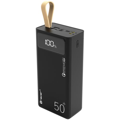 Powerbank TRACER Magni 50000 mAh QC3.0 + PD + SCP + Vooc 22.5 Czarny