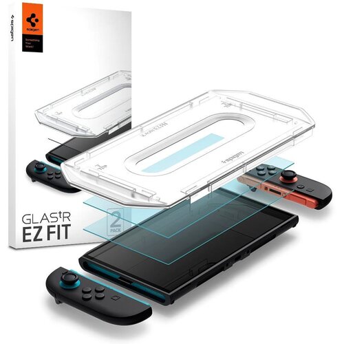 Szkło hartowane SPIGEN Glas.Tr Ez Fit do Nintendo Switch 2 (2 szt.)