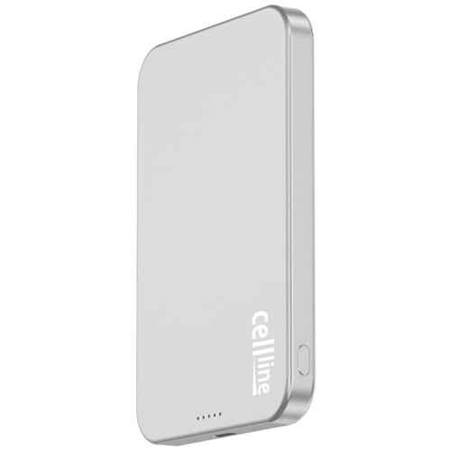 Powerbank CELLLINE MagSafe 5000 mAh Qi2 15W Szary